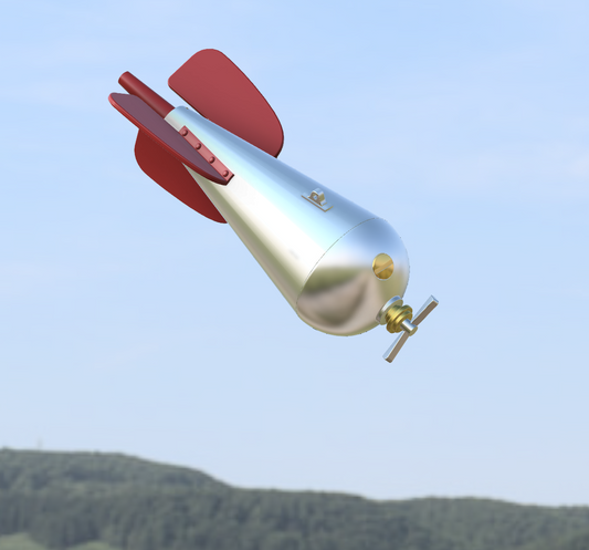 Bomb - WW1 British 40lb Phosphorus Incendiary (Set of 4)