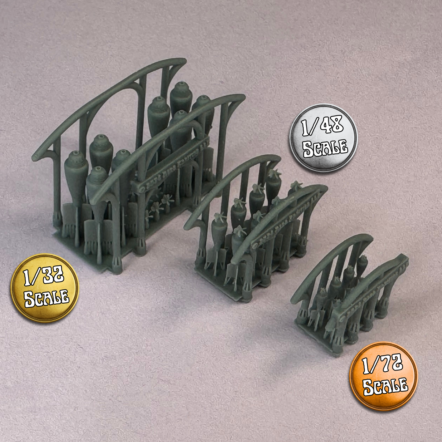 Bomb - WW1 British 20lb Cooper Mk.I (Uncapped) (Set of 8)