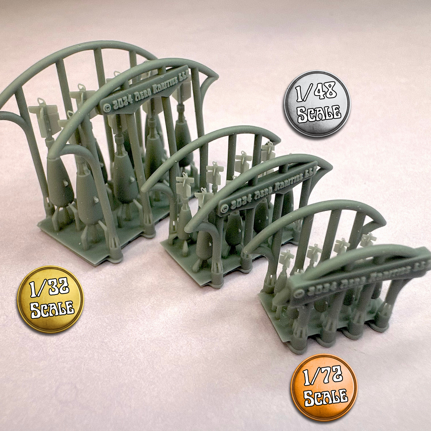 Bomb - WW1 British 20lb Hale H.E. (Set of 8)