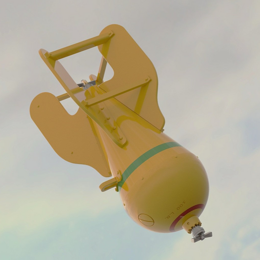 Bomb - WW1 British 100lb H.E.R.L. Mk.I/C (Set of 4)