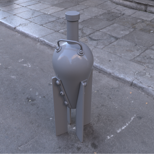 Bomb - WW1 Austro-Hungarian 25kg 'Traisen-Voreilbombe' (Set of 6)