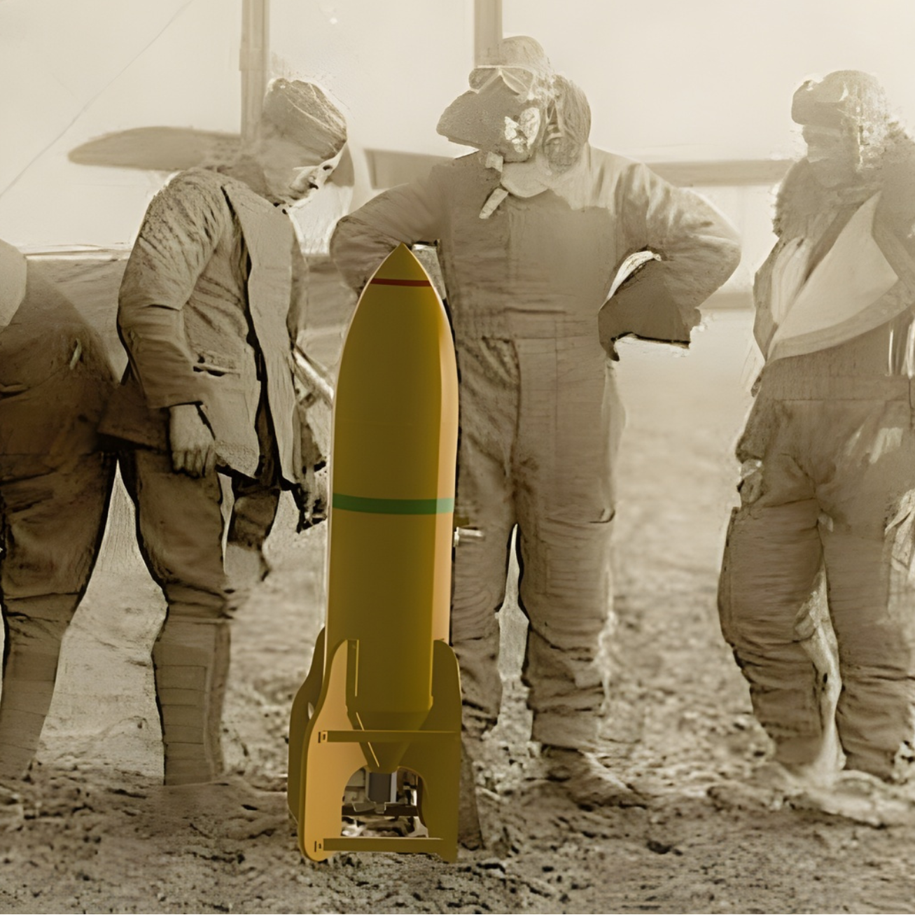 Bomb - WW1 British 230lb H.E.R.L. (Set of 2)