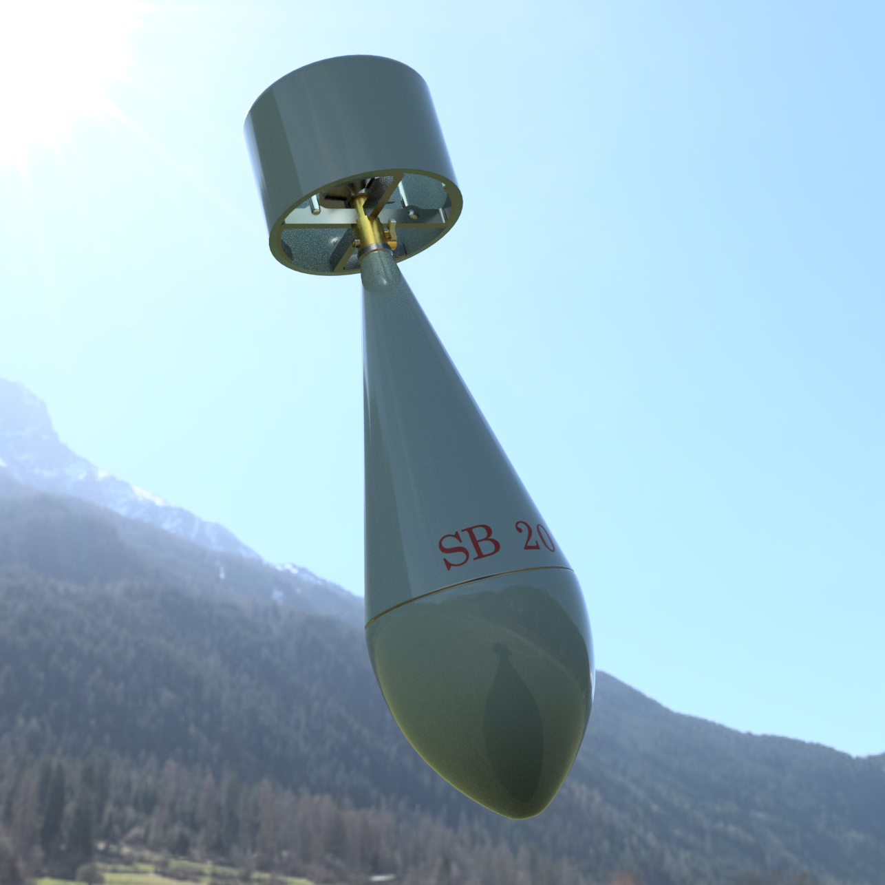 Bomb - WW1 Austro-Hungarian 20kg Skoda (Set of 6)