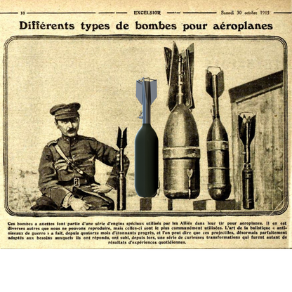 Bomb - WW1 Belgian 15kg  Battaille (Set of 8)